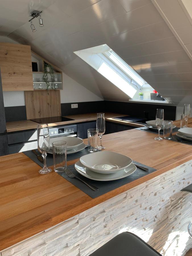 2 Zimmer Ferienwohnung Obersulm Exterior foto